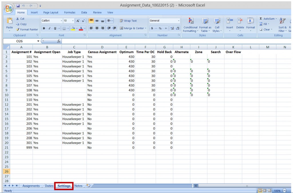 You Can Now Export Daily Assignments to Excel! | Smart Facility Software